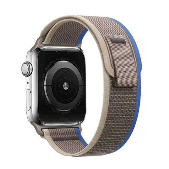 Utángyártott Apple Watch Terep szíj 42/44/45mm kék szürke (69358)