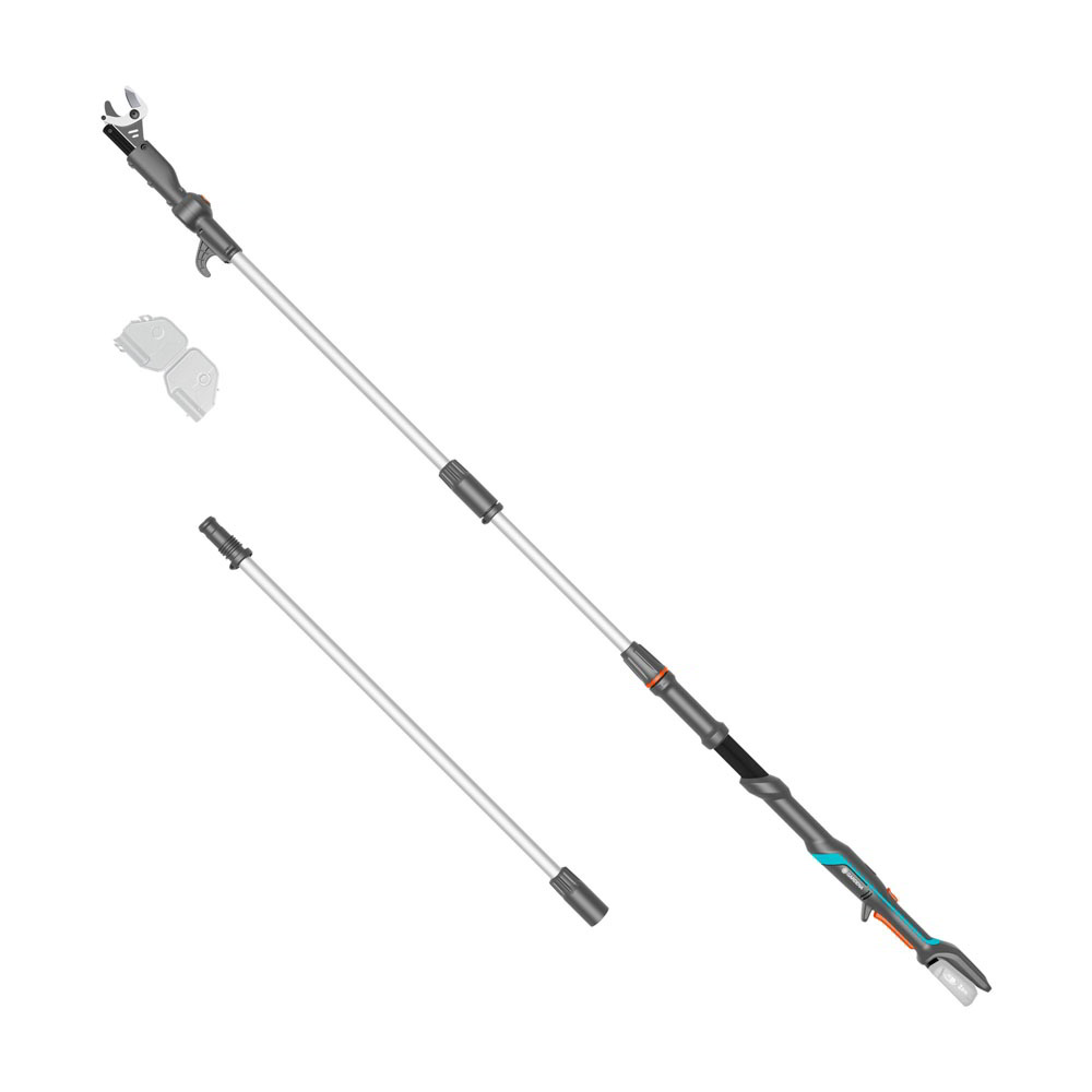 Gardena HighCut 360/18V P4A Solo Akkumulátoros teleszkópos ágvágó olló (Akku és töltő nélkül) (14776-55)