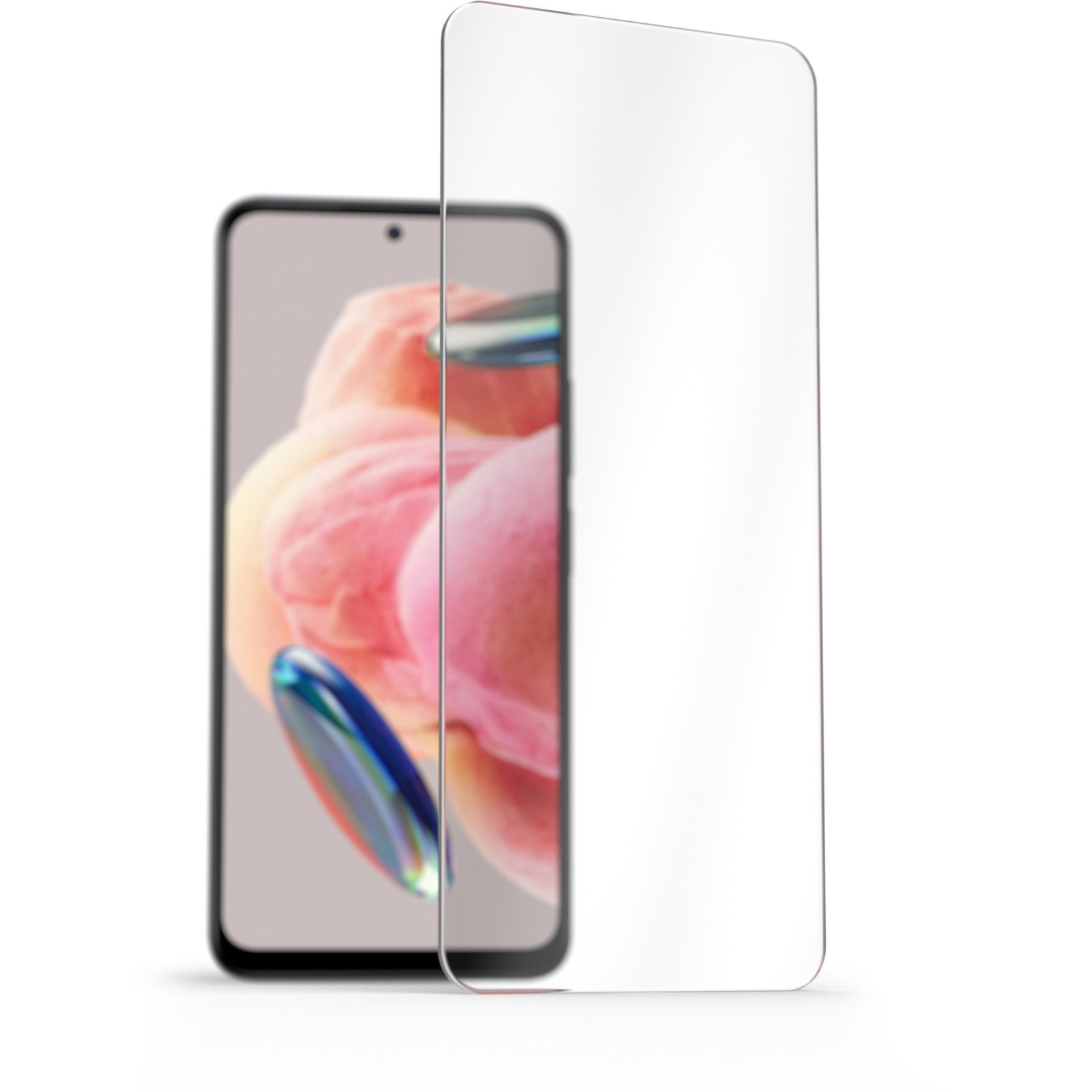 AlzaGuard Case Friendly Glass Protector Xiaomi Redmi Note 12 4G 2.5D üvegfólia (AGD-TGF208)