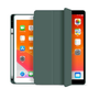 Apple iPad 10.2 (2019 / 2020 / 2021), калъф с папка, с държач за молив Apple, Smart Case, тъмнозелен (110420)