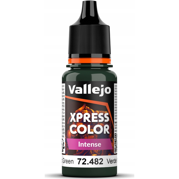  Vallejo Vallejo: 72.482 - Xpress Color Intense - Monastic Green (18 ml)