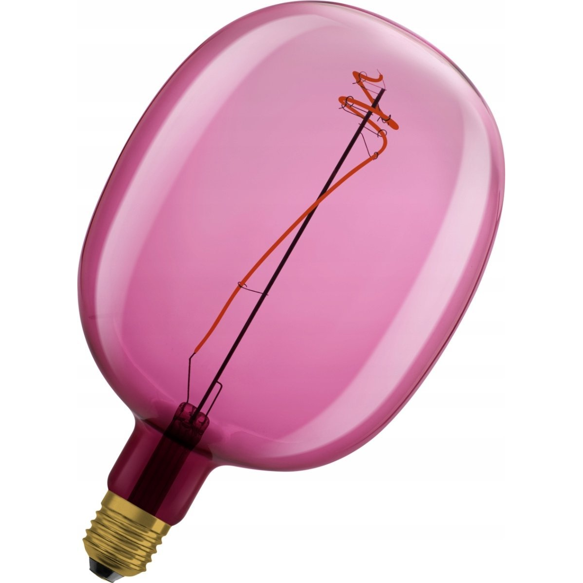 OSRAM Dimmelhető LED Ballon izzó, rózsaszín, E27, 4,5 W, VINTAGE, meleg fehér (4058075761896)