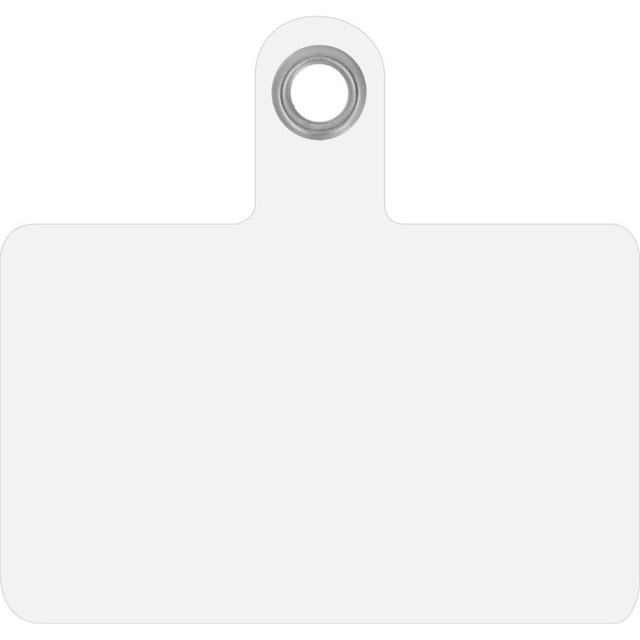 Betét nyakbaakasztó/csuklópánt rögzítéséhez (merev) - átlátszó ( )