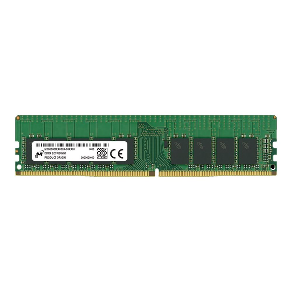 Micron - DDR4 - module - 16 GB - DIMM 288-pin - 3200 MHz / PC4-25600 - unbuffered