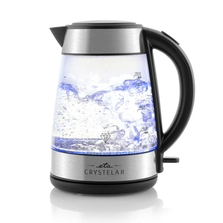 ETA Crystela II Vízforraló 1.7L 2200 Watt - Ezüst (115490000)