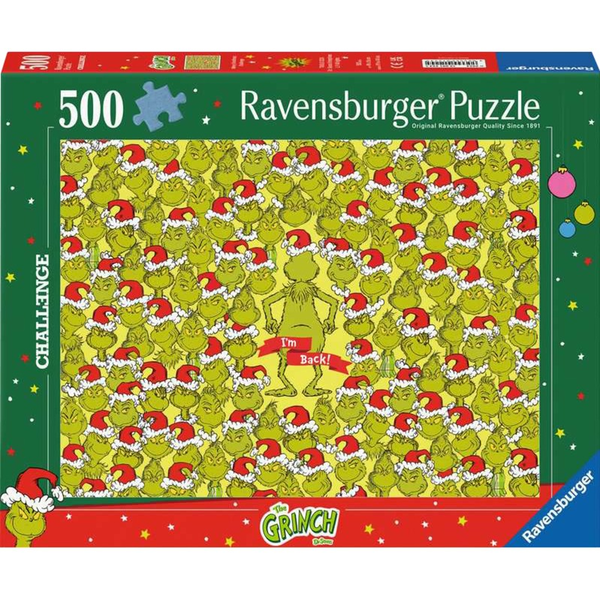 Ravensburger Challenge - Merry Grinchmas 500 darabos puzzle