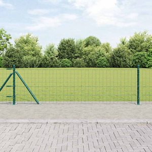 Euro Kerítés 13 Flángolt Oszlop 0,6x50 m Galvanizált Acél