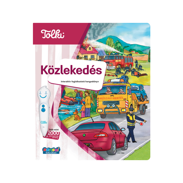 TOLKI Interaktív foglalkoztató könyv - Közlekedés