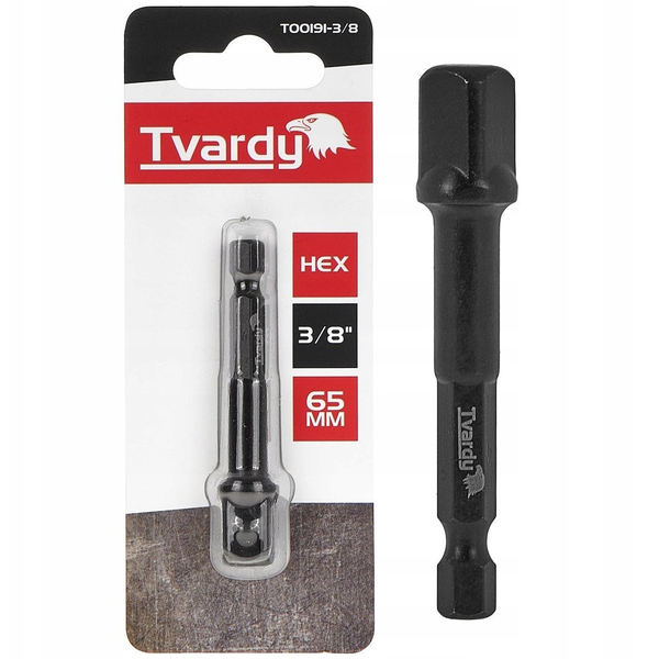 Adapter udarowy HEX 3/8" 65mm (10/40/320)