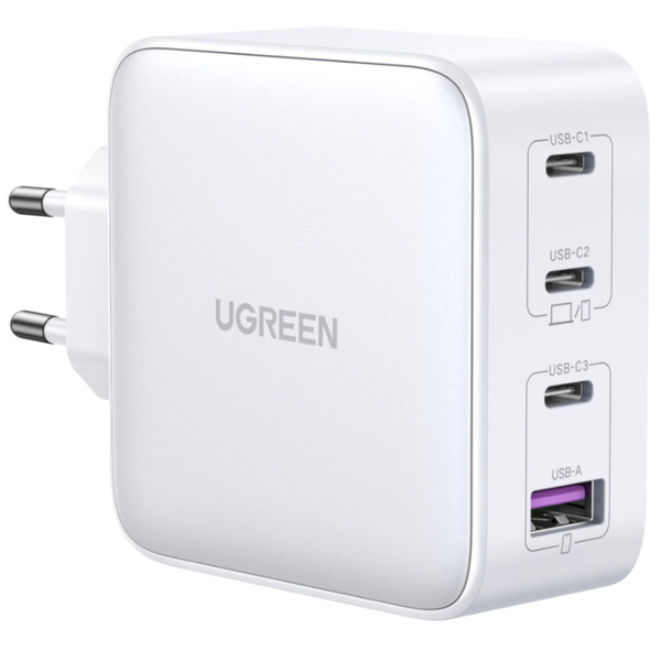 Ugreen 15337 încărcătoare pentru dispozitive mobile Universală Alb AC Încărcare rapidă De interior