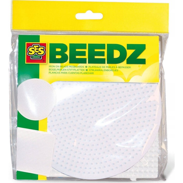 SES Creative Beedz SES Children's Two white Pegboards Pannello forato