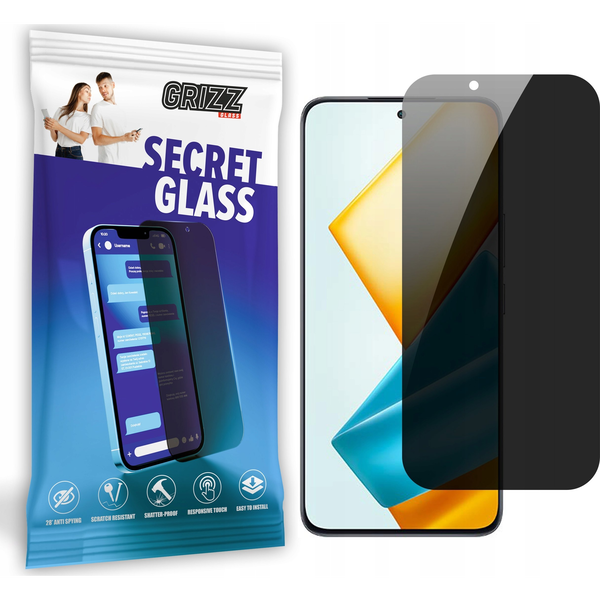  GrizzGlass Szkło prywatyzujące GrizzGlass SecretGlass do Honor 90 GT