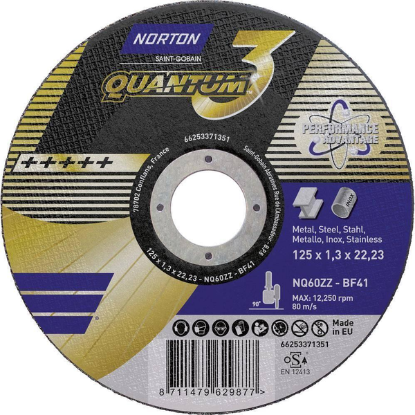 Norton Clipper Tarcza do cięcia Quantum-3