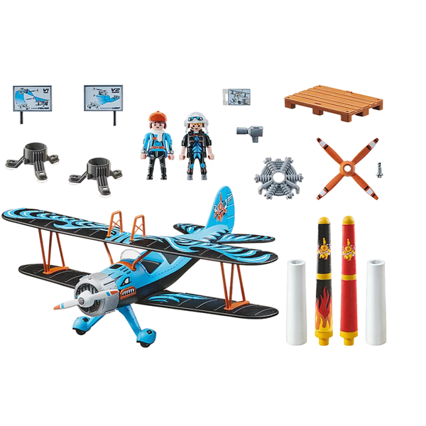 PLAYMOBIL - Air Stuntshow Biplano phoenix +5 años
