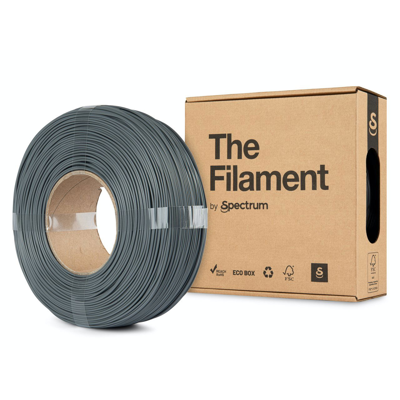 The Filament ReFill PLA 1,75mm Basalt Grey 1kg (TF-24043)