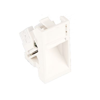 Nikomax Mosaic betét 22, 5x45mm, 1 portos, Cat 6, modullal (NMC-PM1UE2-AH-WW) (NMC-PM1UE2-AH-WW)