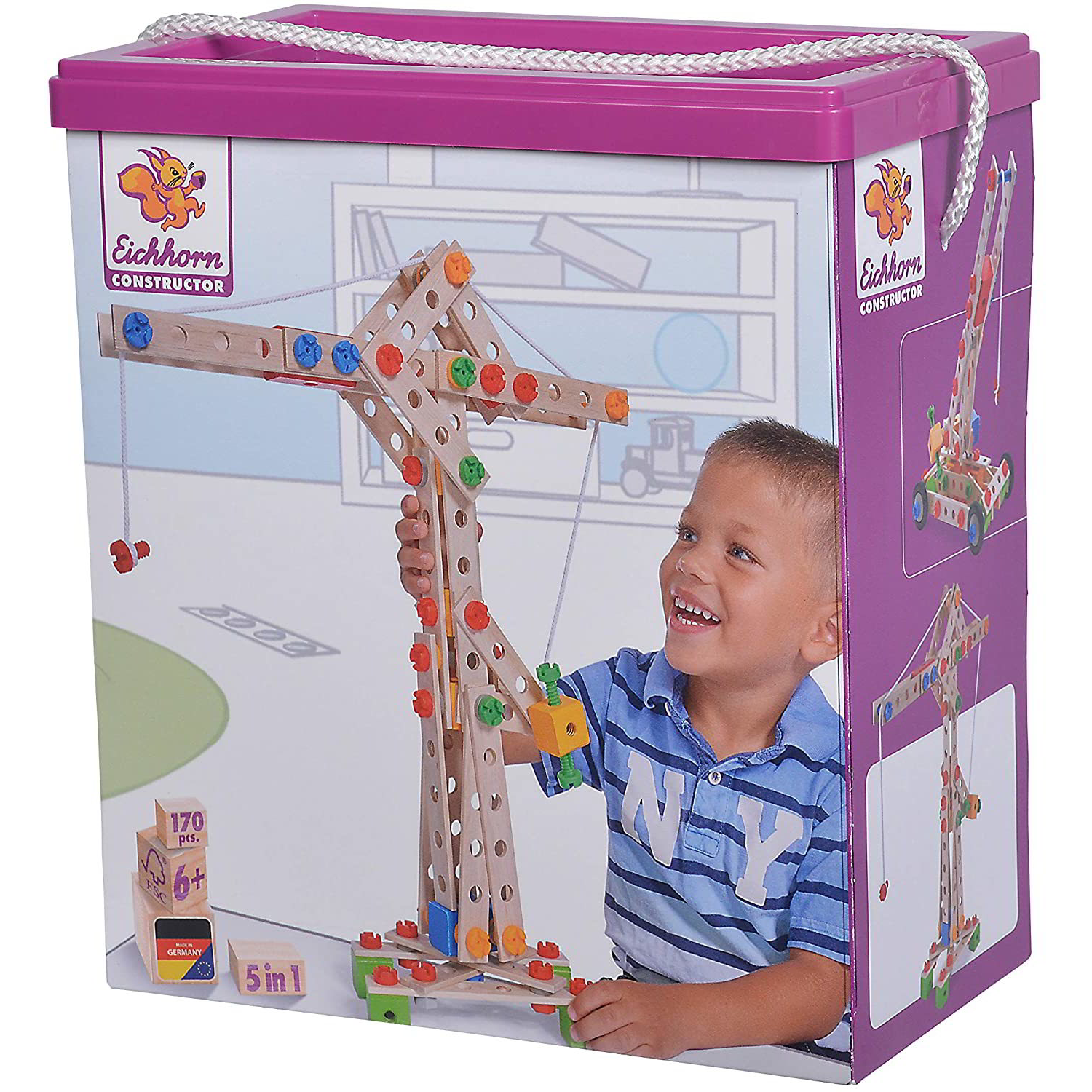 Eichhorn Constructor: 170 darabos építőkészlet (100039097)