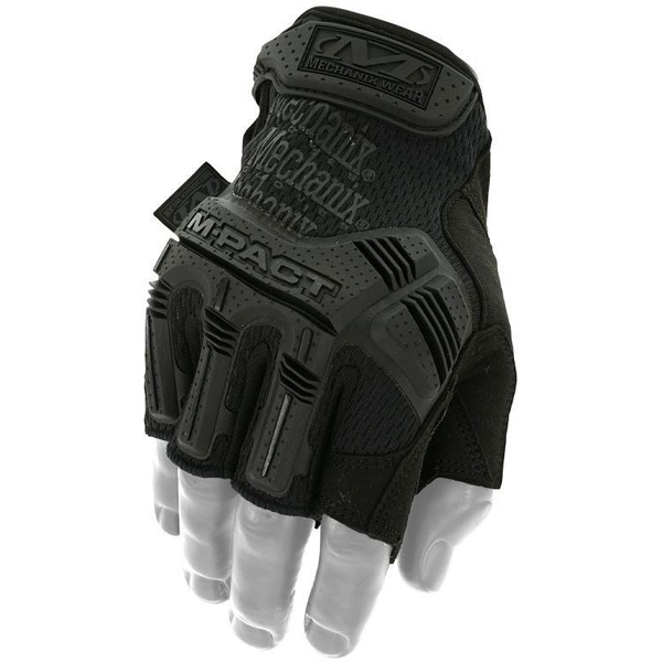 Mechanix M-Pact, fekete, ujjatlan, XL méret