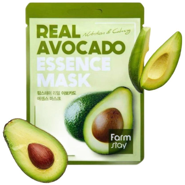 FARM STAY Real Avocado Essence Mask 23 ml