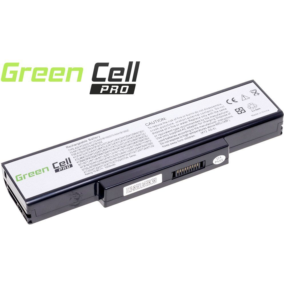 Green Cell AS06 PRO Asus A32-K72 11.1V 6 cell notebook akkumulátor (AS06PRO)