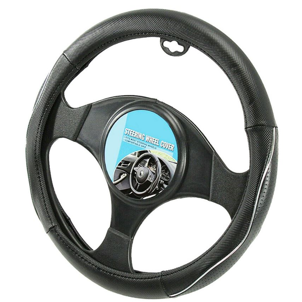AllRide Kormányvédő 37-39cm fekete+ezüst (33312453)
