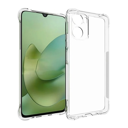 Motorola Moto G06 Power GIGAPACK Szilikon telefonvédő ütésállóság. légpárnás sarok. ÁTLÁTSZÓ (GP-176286)