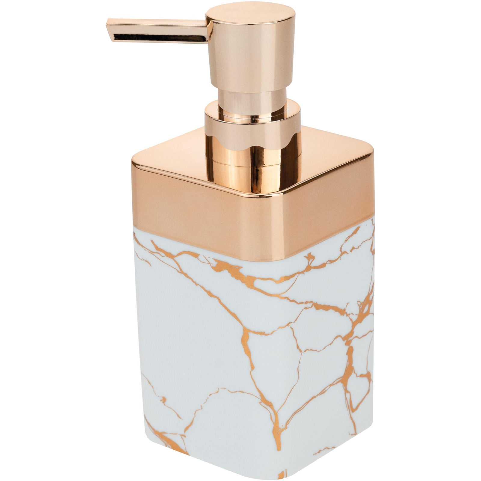 Vergionic 7460 Soap dispenser 320 ml white and gold (51318)