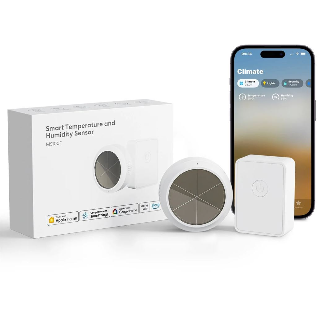 Meross intelligens hőmérséklet és páratartalom érzékelő szett (MS100FH) (MS100FH)