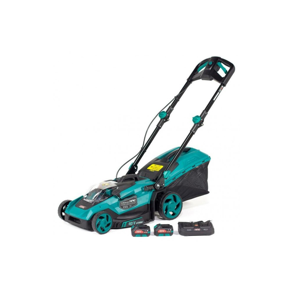 NAC LB-2B40-40 akkumulátoros fűnyíró 2x20V 40cm