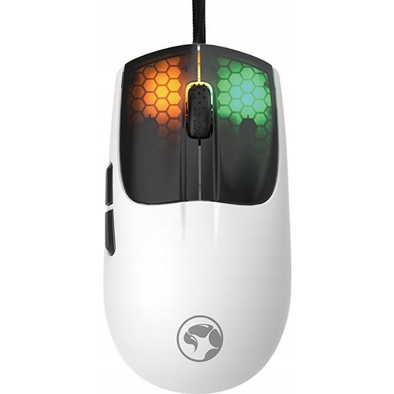 Marvo M727 Gaming Egér 12000 DPI RGB Világítással Fehér