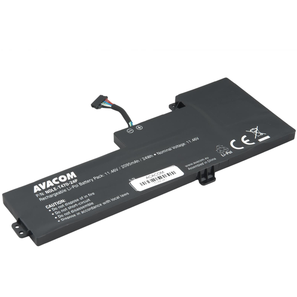 AVACOM Lenovo ThinkPad T470, T480 Li-Pol 11,46V 2095mAh 24Wh