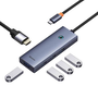 BASEUS UltraJoy 5-Port HUB Grey USB-C to HDMI 4K 30Hz + USB 3.0