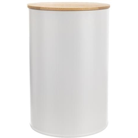 Orion Whiteline Tárolóedény, fém/bambusz, 11 cm átmérőjű (127540)