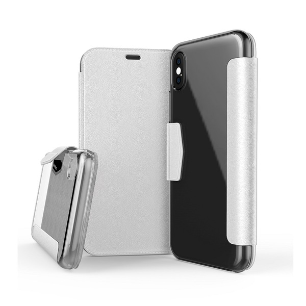 X-Doria Engage folio Apple iPhone X Flip Tok - Fehér (3X2C0802A)