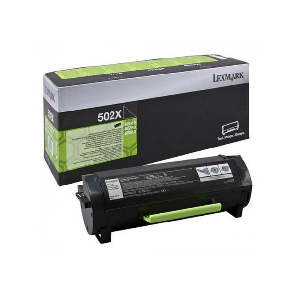 Lexmark 502X R tonerpatron 1 stk Original Sort