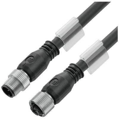 Weidmüller 1279463000 Érzékelő-/működtető összekötő, konfekcionált M12 30.00 m Pólusszám: 8 1 db (1279463000)
