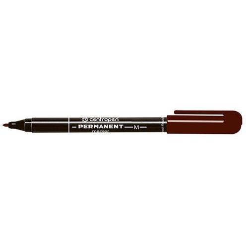 Centropen Alkoholos marker 1mm, M, 2846 barna (628469411) (2846/11)