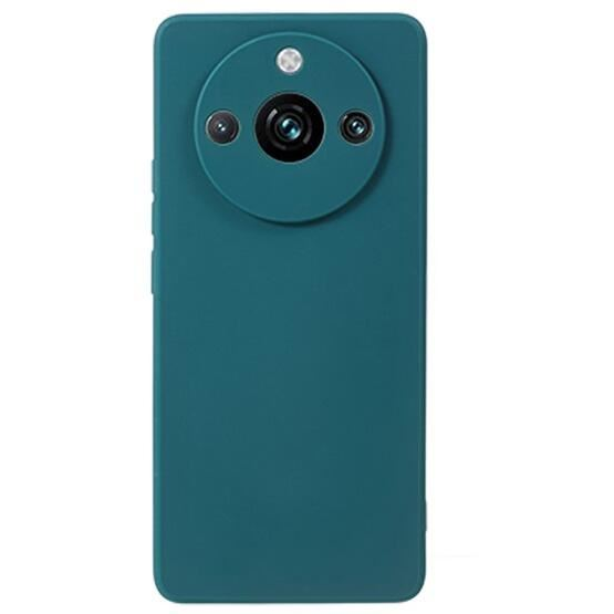 Gigapack Realme 11 Pro Plus szilikon tok matt sötétzöld (GP-142855) (GP-142855)