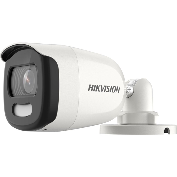 Камера за наблюдение Hikvision Turbo HD, ColorVu Series DS-2CE10HFT-E3 3.6mm ColorVu PoC Fixed Mini Bullet Camera, 5MP, 2560x1944