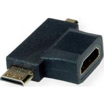 VALUE T-Adapter HDMI - HDMI Mini - HDMI Micro (12.99.3166)