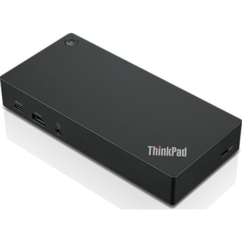 Lenovo 03X7609 dockingstation Ledningsført USB 3.2 Gen 2 (3.1 Gen 2) Type-A Sort