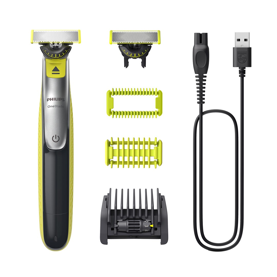 Philips QP2834/23 pánsky holiaci strojček Planžetový holiaci strojček Zelená, Šedá (QP2834/23)