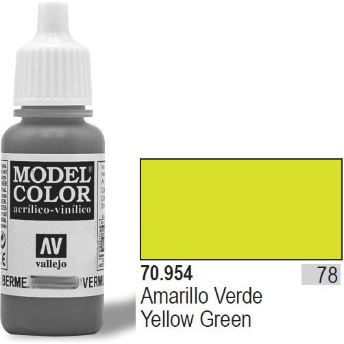 Vallejo Model Color Yellow Green Akrilfesték 70954 (70954)