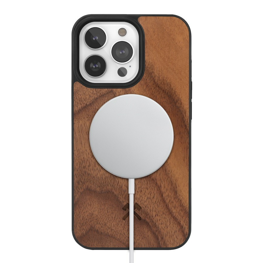 Woodcessories Bumper Apple iPhone 14 Plus MagSafe Tok - Dióbarna (ECO664)