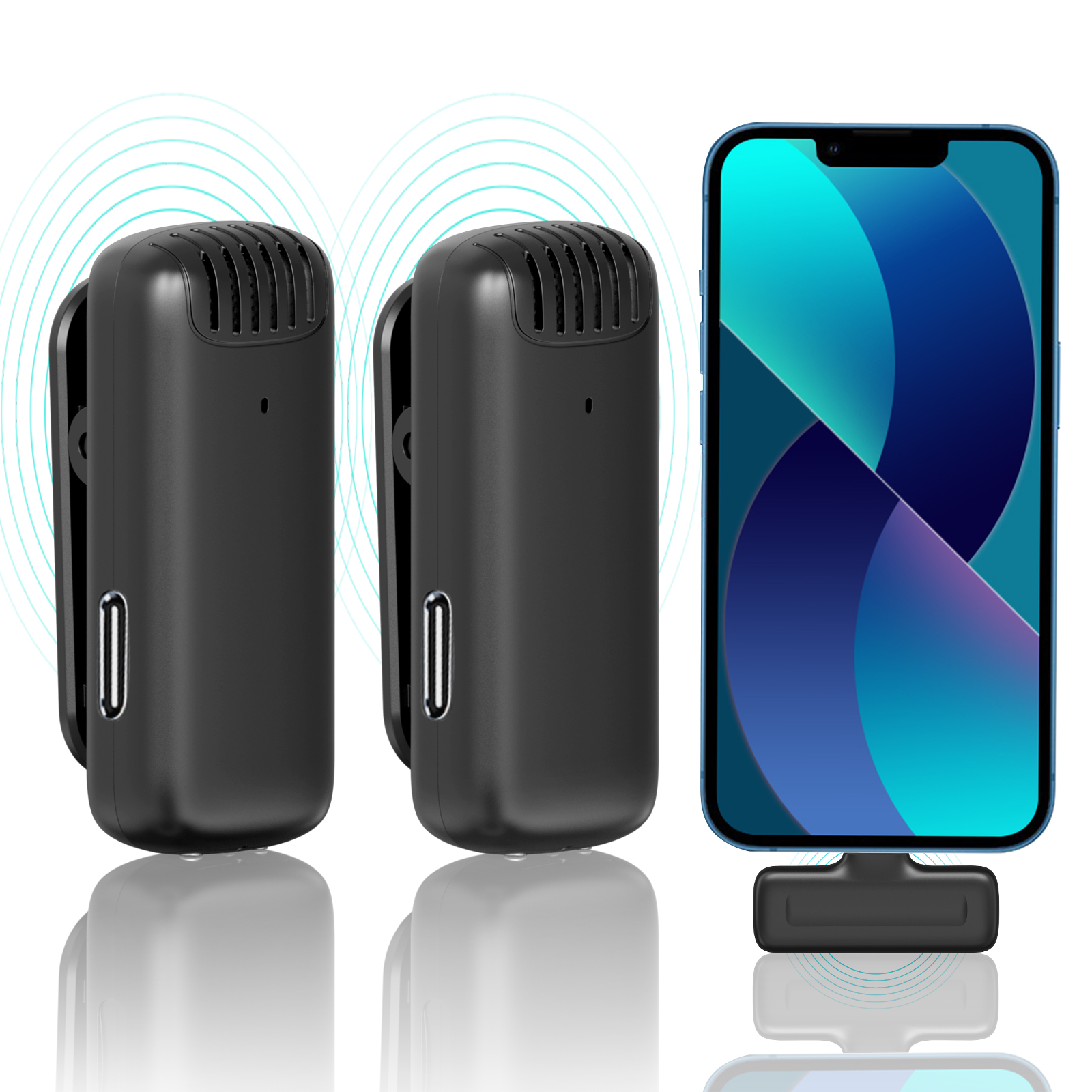 Ulanzi J12 Wireless Lavalier mikrofon Apple készülékekhez (UL-2885)