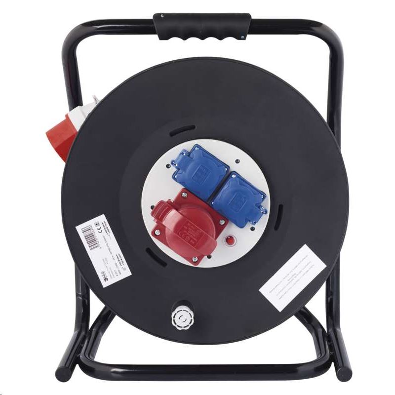 EMOS P19733 elosztó 2 aljzat + CEE 3P 33m fekete (P19733)