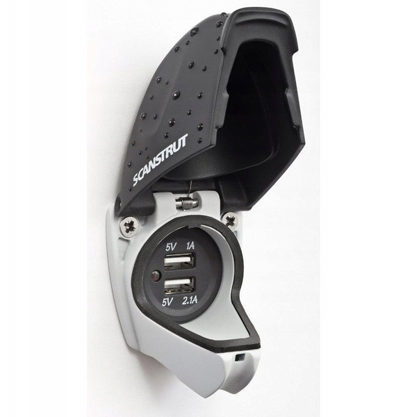 Ładowarka samochodowa 2x USB 12/24V Scanstrut SC-USB-01