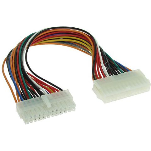 InLine 26629 tápkábel Többszínű 0,3 M (26629)