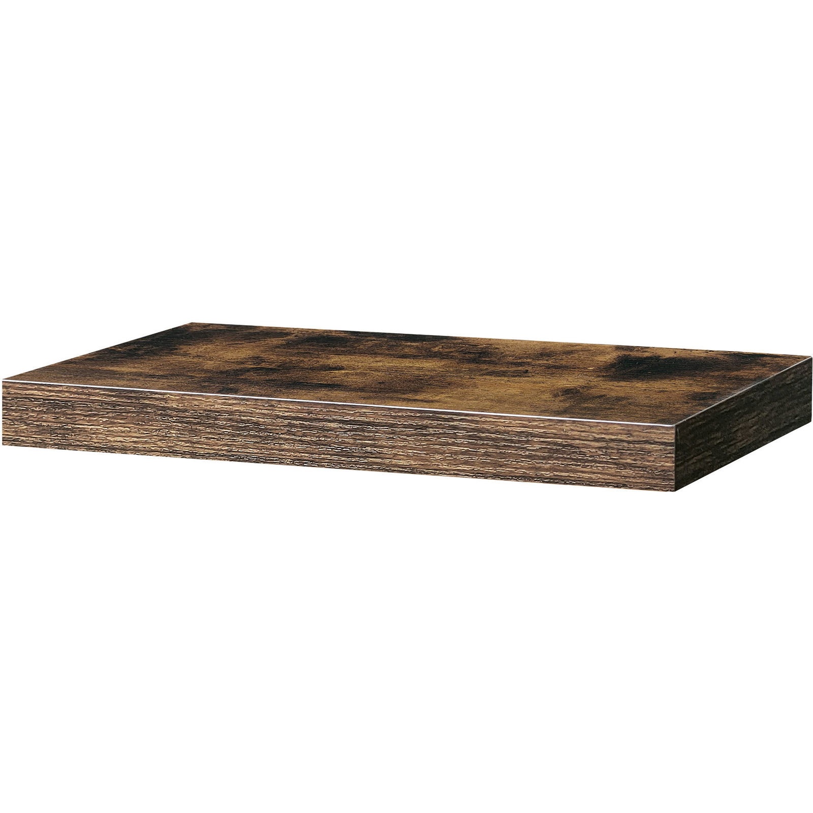 Autronic Fali polc, 40 cm, MDF, régi fa dekor, védőfóliába csomagolva (8591957692841)