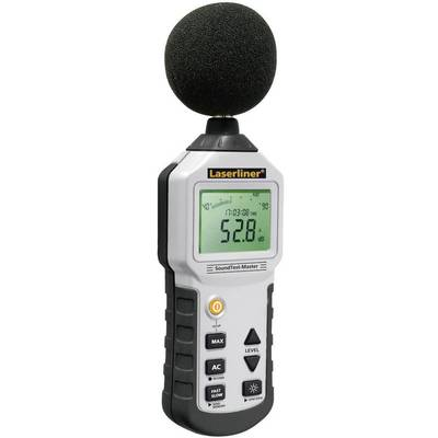 Decibel mérő, USB-s zajszintmérő, adattárolós mérőszoftverrel, 31.5 - 8 kHz 30 - 130 dB Laserliner SoundTest-Master (082.070A)